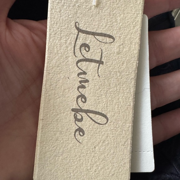 Anthropologie Let Me Be Lace Peplum Tank Elegant Black Women Top - Picture 9 of 11